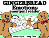 Gingerbread Emergent Reader: Gingerbread Feelings/Emotions