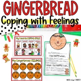 Gingerbread Feelings & Coping Skills Winter Lesson, Digita