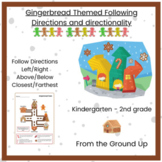 Gingerbread Following Directions Positional Word Auditory 