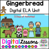 Gingerbread For Google Slides™ | Digital Reading Unit | Di