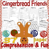 Gingerbread Friends Book Companion Reading Comprehension Literacy Unit Activites