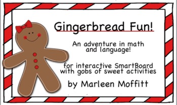 Preview of Gingerbread Fun An Adventure in Math and Language (Notebook 11)