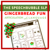 Gingerbread Fun: Articulation and Language Trifecta