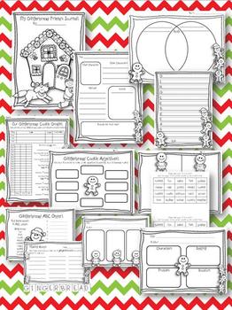 Gingerbread Fun! {ELA & Math Printables, Centers & Projects} by Lauren ...