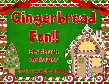 Preview of Gingerbread Fun! - ELA, Math, and STEM Activities