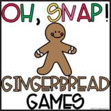 Gingerbread Games Digital and Printable