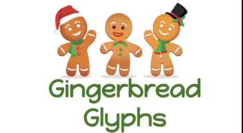 Preview of Gingerbread Glyphs for Lower Elementary