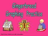 Gingerbread Graphing Practice for Kindergarten Winter