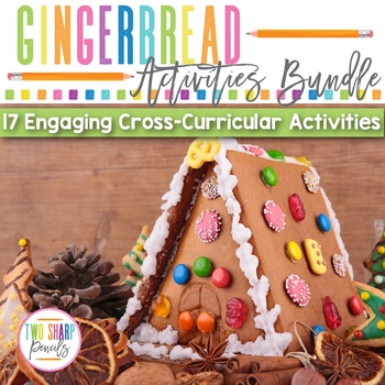 Preview of Gingerbread Holiday Activities Bundle | Math | Reading | STEM | Breakout Game