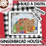 Gingerbread House Building Digital Decorating Activity | G