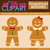 Gingerbread House Clip Art (Digital Use Ok!)