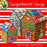 Gingerbread House Craft 3D