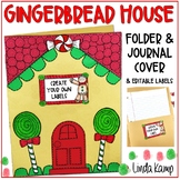 Gingerbread House Folder & Journal Cover Craft with EDITAB