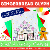 Gingerbread House Glyph Winter Craft
