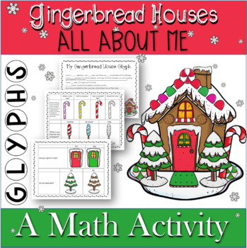 Preview of Gingerbread House Glyph a Math activity