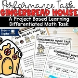 Gingerbread House Math Activity Winter Performance Task Pr