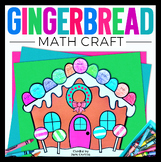 Gingerbread House Math Craft | Christmas Gingerbread Man W