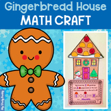 Gingerbread House Math Craft (Christmas Math Craft, Winter
