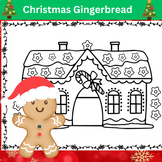 Gingerbread House Clipart Templates