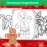 Gingerbread Man CVC Word Literacy Center