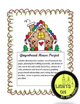 Preview of Gingerbread House Project