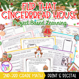 Gingerbread House 2nd 3rd Grade Christmas Math Writing Act