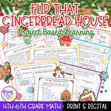 Gingerbread House 4th 5th & 6th Grade Christmas Math Writi
