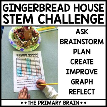 Preview of Gingerbread House STEM Challenge