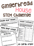 Gingerbread House STEM Challenge (Editable!)