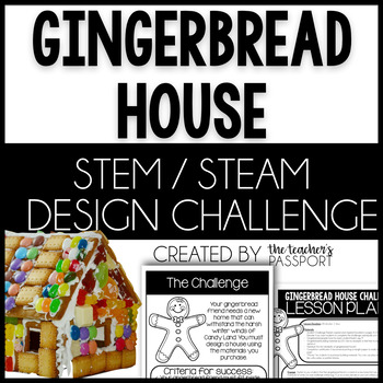Preview of Gingerbread House STEM / STEAM Challenge