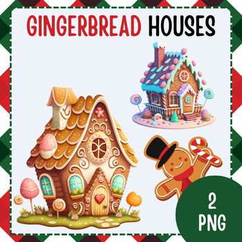 Preview of Gingerbread Houses - Gingerbread man Houses VOL 1