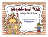 Gingerbread Kids Sight Word Game