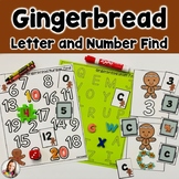 Gingerbread Letter and Number Find
