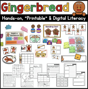 Preview of SoR Gingerbread Literacy Unit