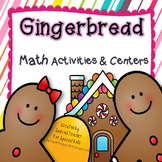 *** Gingerbread MEGA Math Activities & Centers