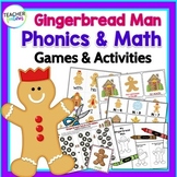 Gingerbread Man ADDITION & SUBTRACTION CVCe BLENDS Word So