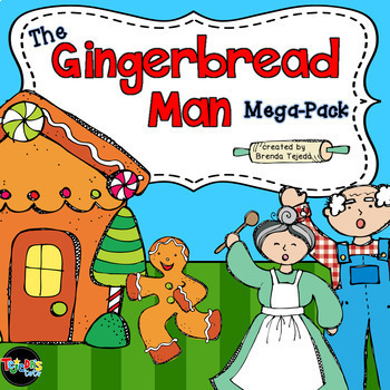 Preview of Gingerbread Man Activity | Craft | Sequencing | Story Elements