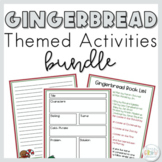 Gingerbread Man Activities BUNDLE | STEM, Book Comparison 