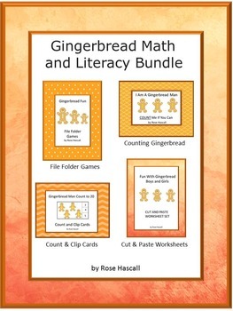 Preview of Gingerbread Man Activities | Christmas Bundle | Special Education Resources