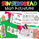 Gingerbread Man Activities Christmas Printables