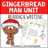 Gingerbread Man Activities Reading and Writing  Bundle