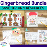 Gingerbread Man Craft Activities and Printables Bundle