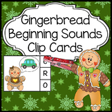 Gingerbread Man Activities for Beginning Sounds
