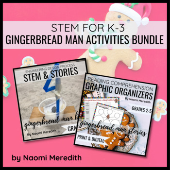 Preview of Gingerbread Man Book Activities | Mini Bundle