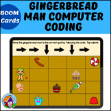 Gingerbread Man Computer Coding BOOM™ Cards