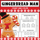 Gingerbread Man Counting | Gingerbread Man Activities