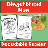 Gingerbread Man Decodable Reader