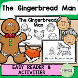 Gingerbread Man Craft, Emergent Reader & Activities, Seque