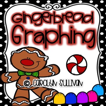 Preview of Gingerbread Man Eating Graphing Activity