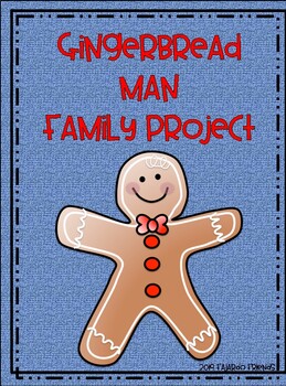 Preview of Gingerbread Man Family Project